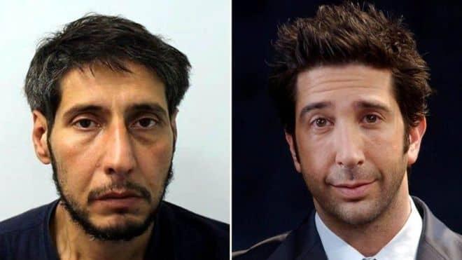 Friends yıldızı David Schwimmer'a benzeyen zanlı gözaltında