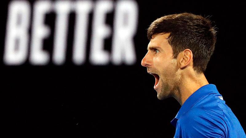 Avustralya Açık'ta ilk finalist Novak Djokovic 