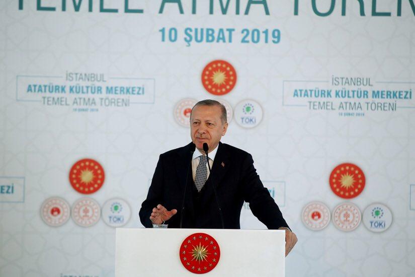 Erdoğan: AKM'yi Gezi'de demokrasimize saldırmanın, esnafımızı yağmalamanın aracı haline getirdiler