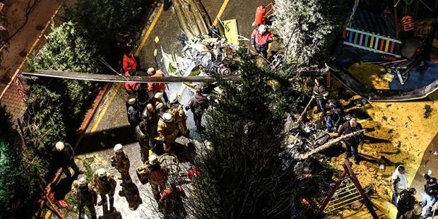 İstanbul'daki askeri helikopter kazası haberlerine yayın yasağı