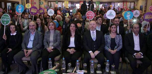 HDP seçim bildirgesini açıkladı