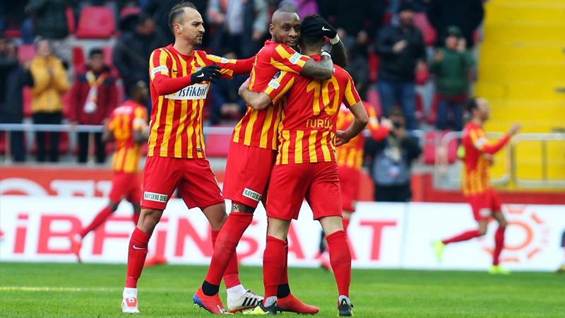 Kayserispor'un serisi sürüyor