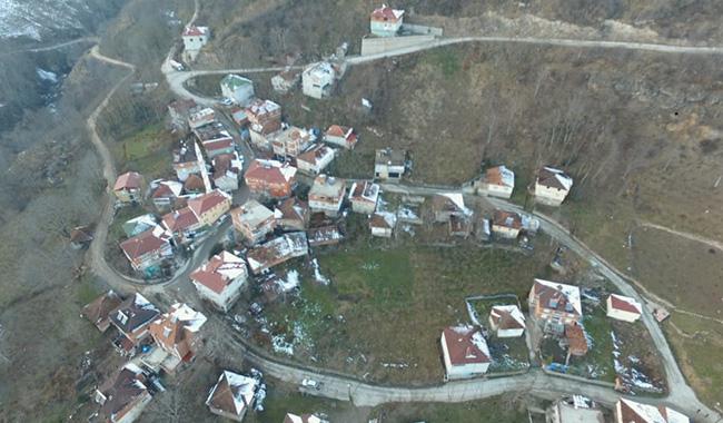 Ordu’da heyelan nedeniyle 17 bina tahliye edildi