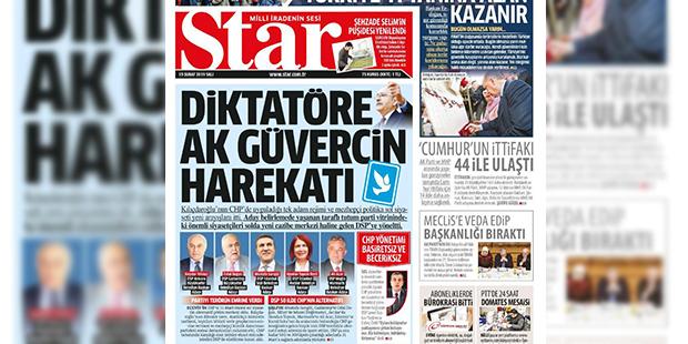 Star gazetesine göre son  genel seçime katılamayan DSP, solda yeni cazibe merkezi