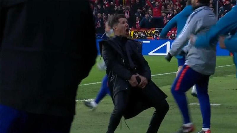 UEFA'dan Diego Simeone'ye 'gol sevinci' cezası