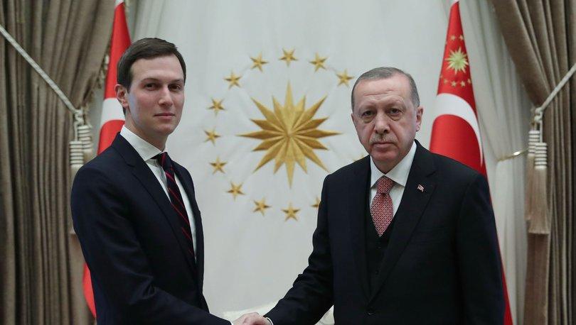 Erdoğan, Trump'ın damadı Kushner ile görüştü