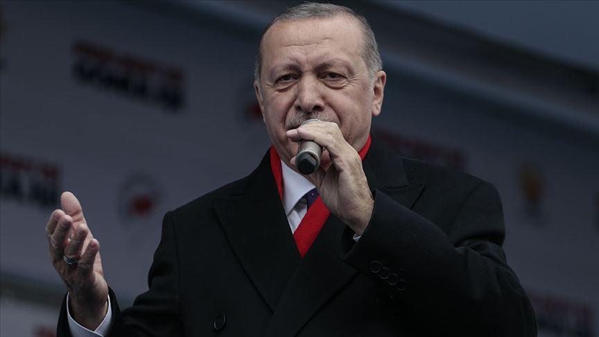 Erdoğan: Her türlü ayrımcılık ve bölücülük ayaklarımızın altındadır