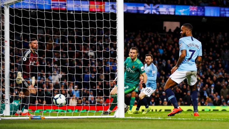 Manchester City Sterling ile kazandı