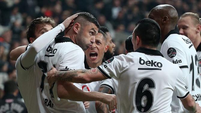 Beşiktaş galibiyeti son dakikada aldı