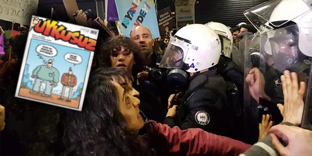 Uykusuz'dan 'ezanı protesto' kapağı