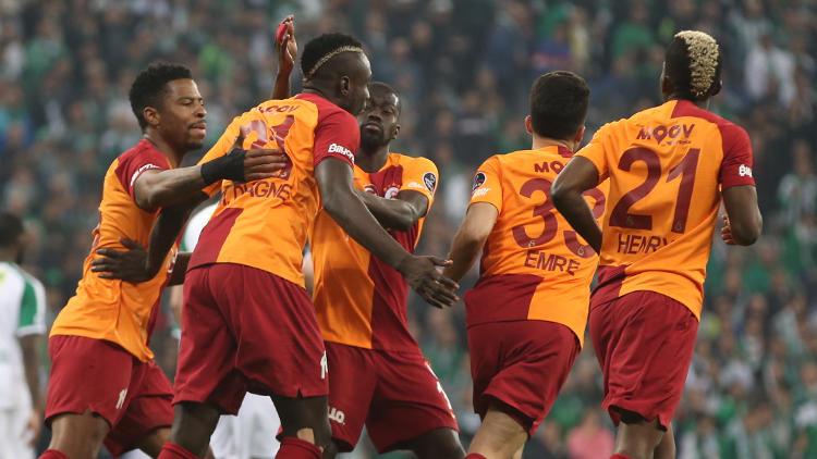 Galatasaray'dan Bursa'da muhteşem geri dönüş