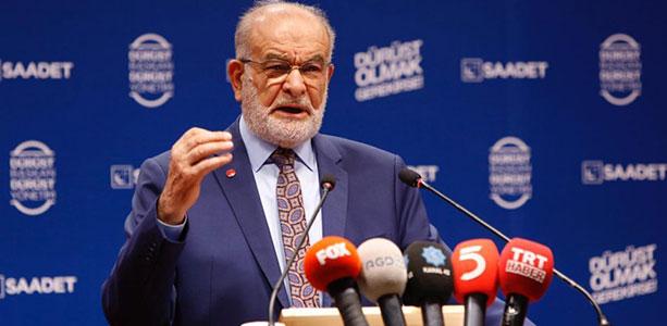 Karamollaoğlu: İçişleri Bakanı seçmeni tehdit ediyor