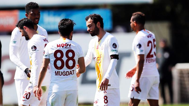 Galatasaray, 5 gollü karşılaşmada Ümraniyespor'u geçti