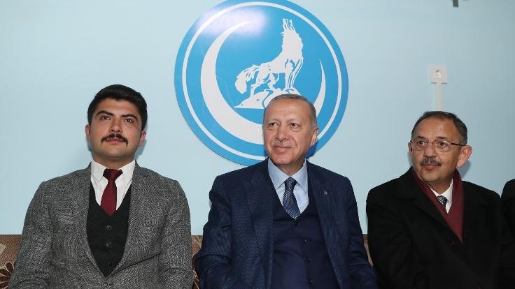 Cumhurbaşkanı Erdoğan'dan Ülkü Ocakları'na ziyaret