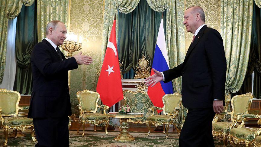 Putin ile Erdoğan Moskova'da Suriye için bir araya geldi: Gerginliğin düşürülmesi için büyük çaba gösteriyoruz