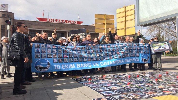 10 Ekim'de Ankara Garı'nda katledilenlerin aileleri: Anıtlaştırma kararı uygulansın