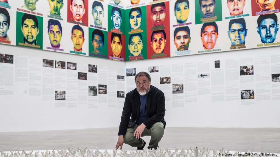 Ai Weiwei'den kayıp öğrenciler için enstalasyon