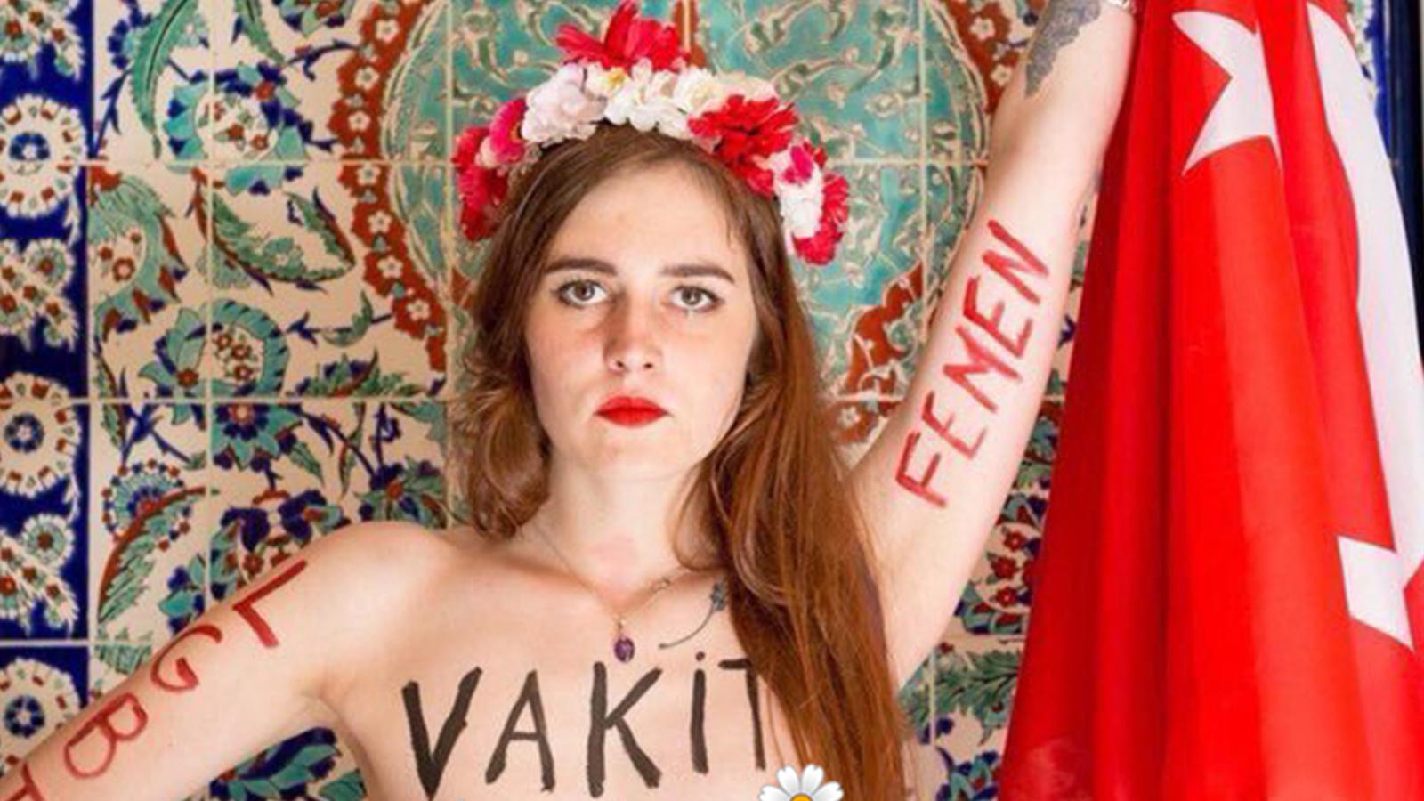 FEMEN: Vakit AKP’siz İstanbul vakti! Vakit Erdoğan’sız Türkiye vakti!