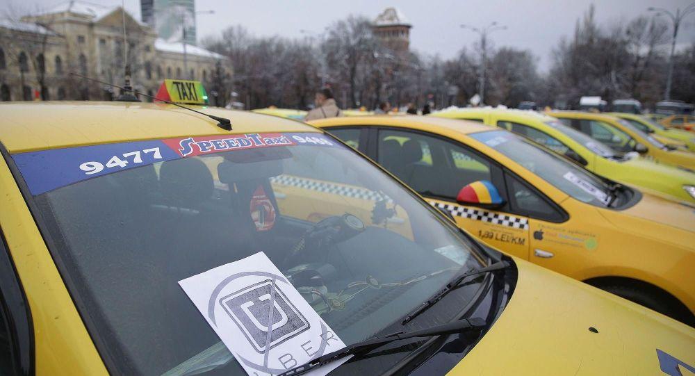 Bükreş'te taksiciler kontak kapattı: Türkiye'de Erdoğan Uber'i yasakladı, çünkü ülkesindekileri kolluyor