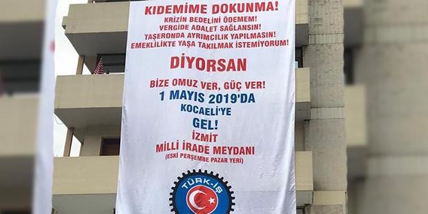 Türk-İş 1 Mayıs'ı Kocaeli'nde kutlayacak