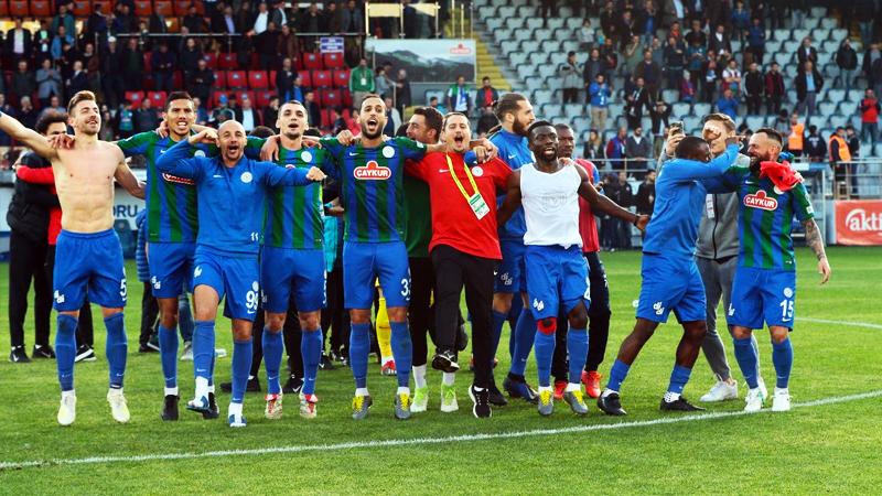 Çaykur Rizespor, 18 maçtır rakip fileleri boş geçmiyor