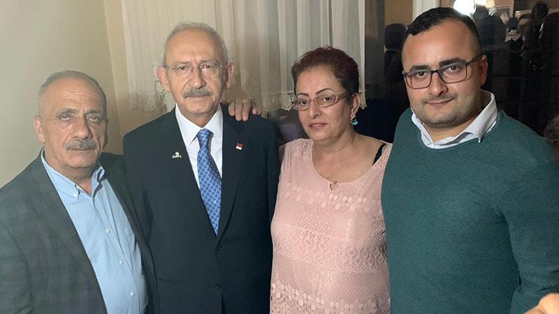 Kılıçdaroğlu, Eren Erdem'in ailesini ziyaret etti