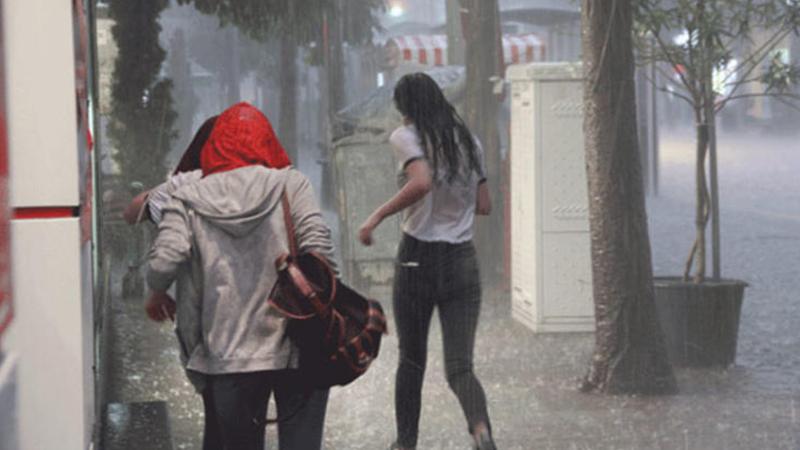 Meteoroloji'den yağmur ve şiddetli rüzgâr uyarısı