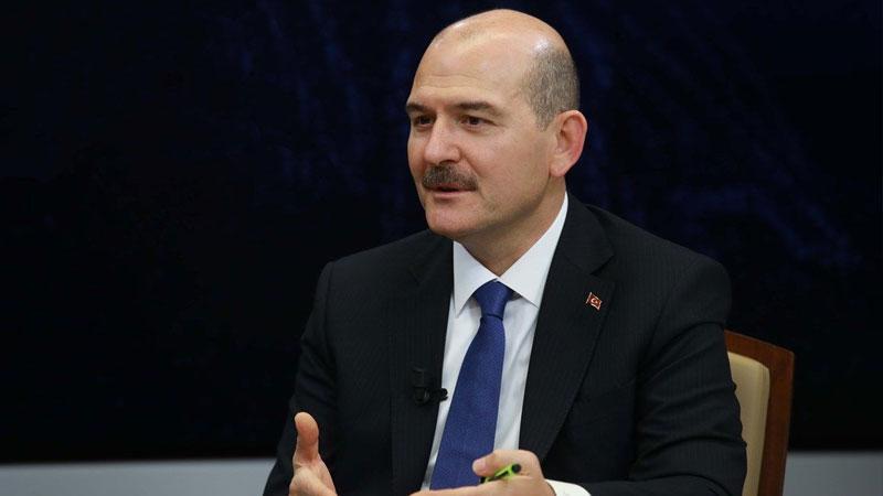 Bakan Soylu'dan "Her şey çok güzel olacak" pankartına yasak iddiasına yanıt