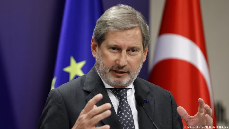 Hahn: İstanbul’da seçimin yenilenmesi bir güldürü