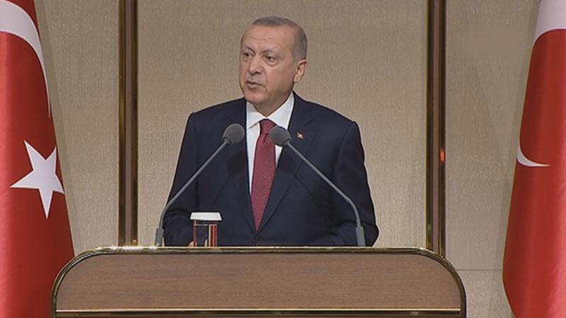 Erdoğan: Sandığa gölge düşmüşse en doğru yol yeniden milletin hakemliği