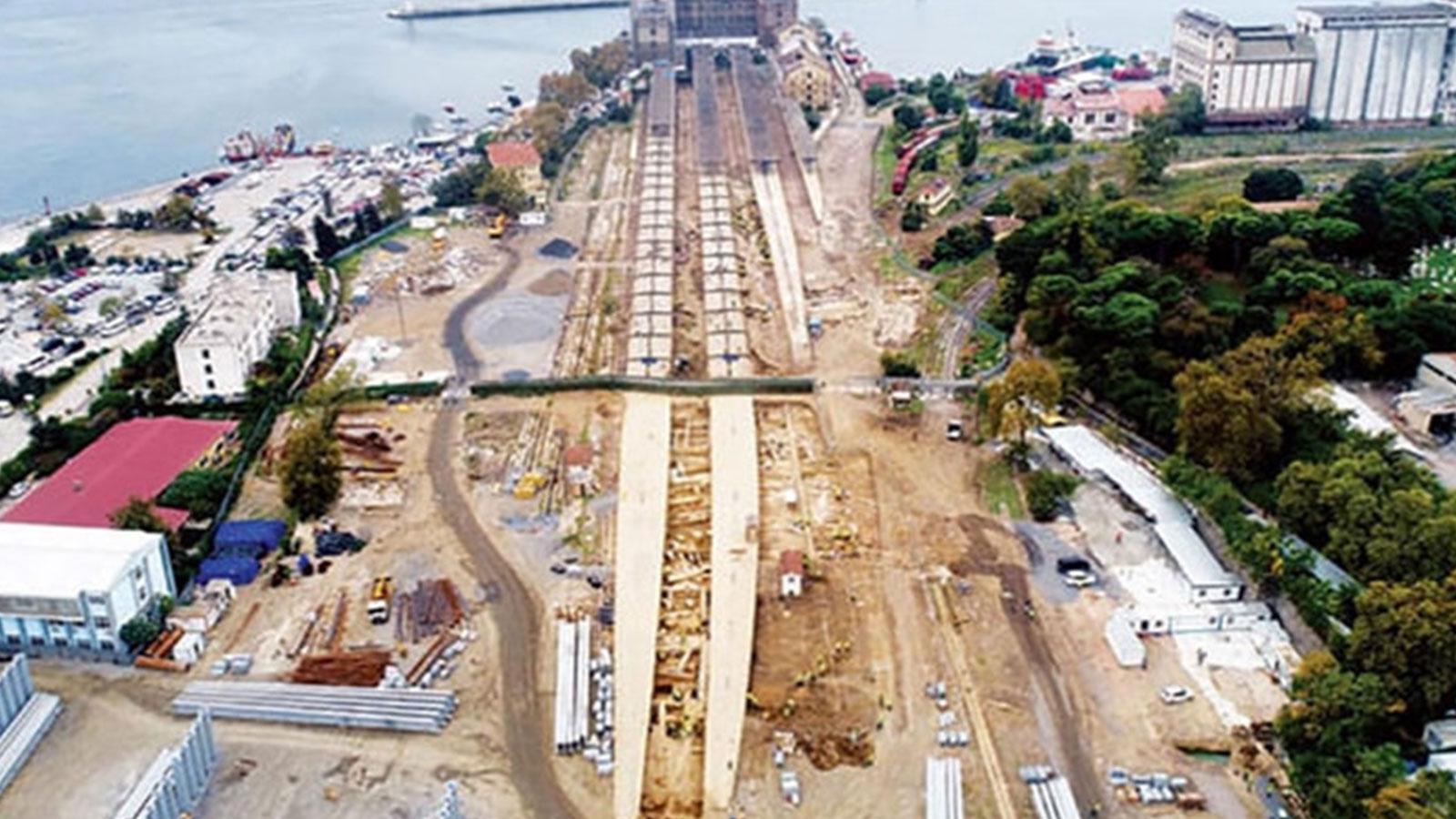 Haydarpaşa kazı alanında top mermisi bulundu