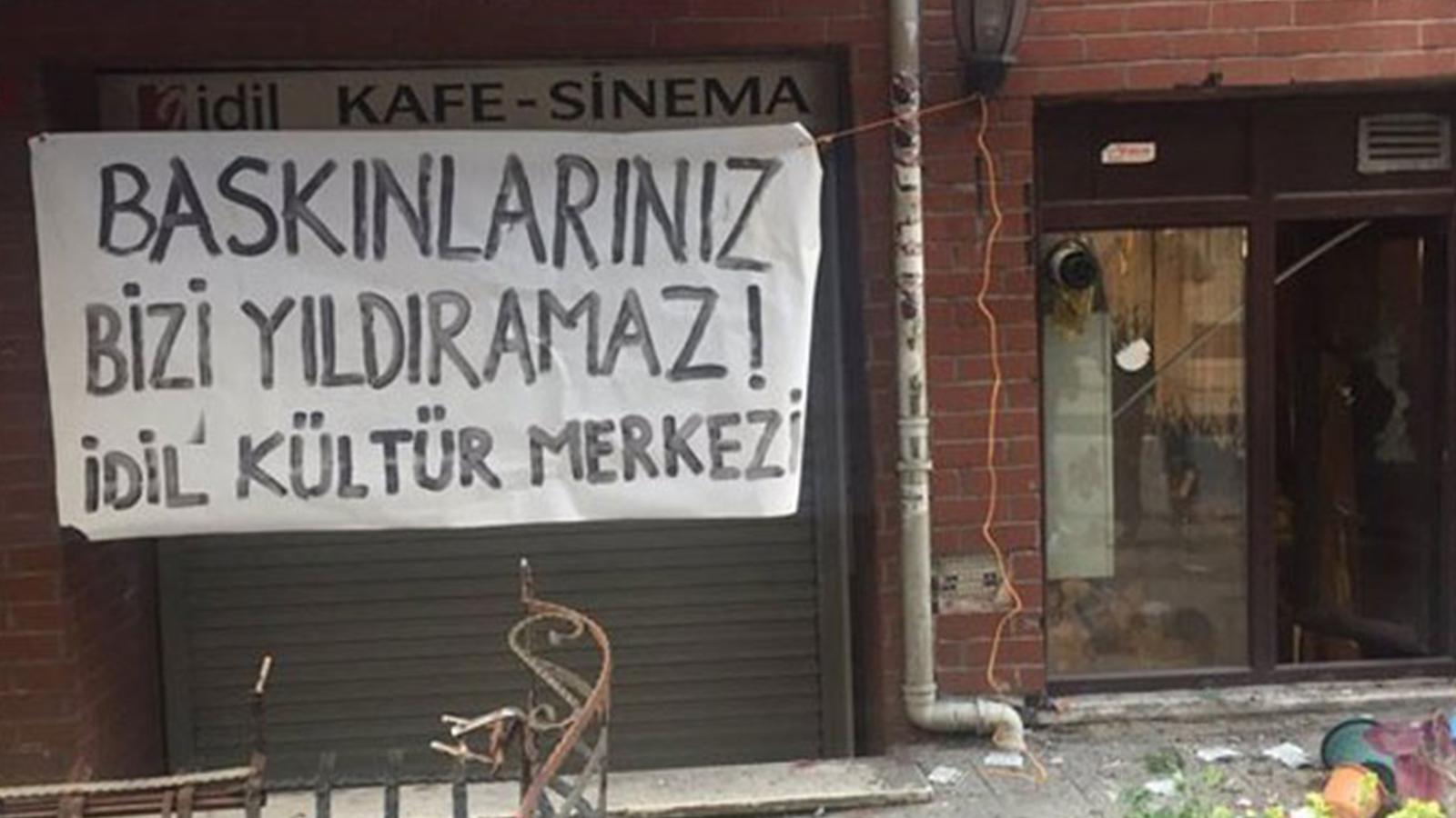 İdil Kültür Merkezi’ne polis baskını