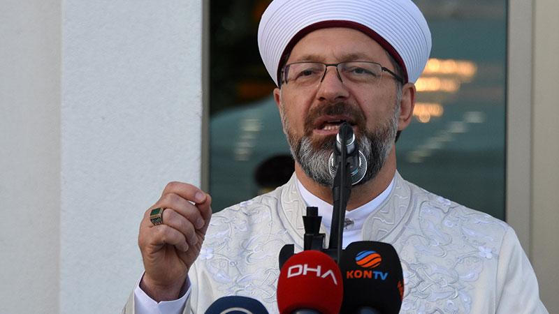 Diyanet İşleri Başkanı Erbaş: Aile müessesesi ayakta olursa, toplum ayakta olur