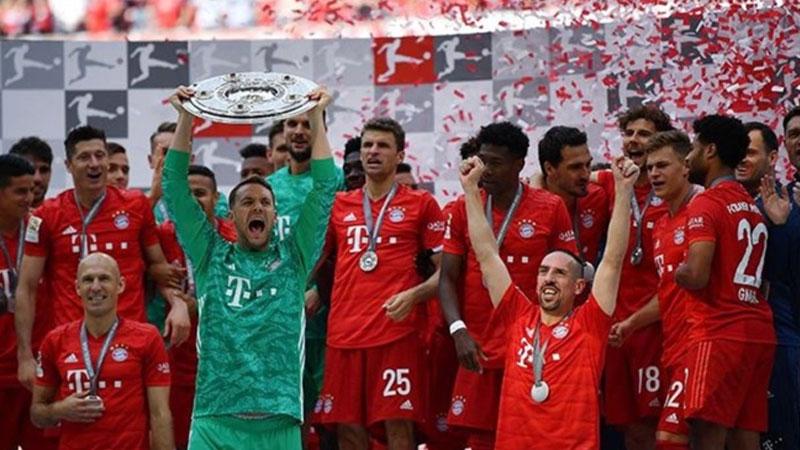 Bundesliga'da şampiyon Bayern Münih