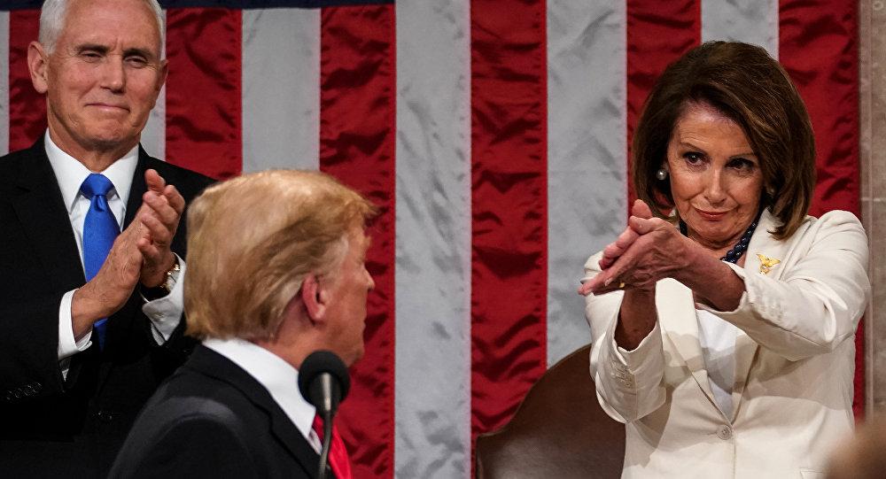 Pelosi'nin "Trump sinir krizi geçirdi" ifadelerine Oval Ofis'ten yanıt: Geçirmedim