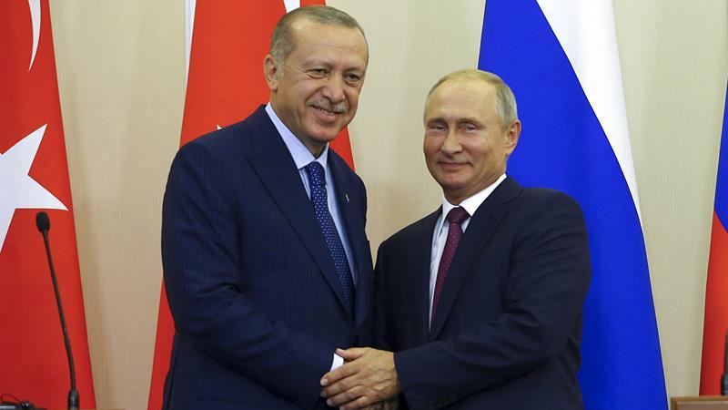 Cumhurbaşkanı Erdoğan, Putin ile görüştü