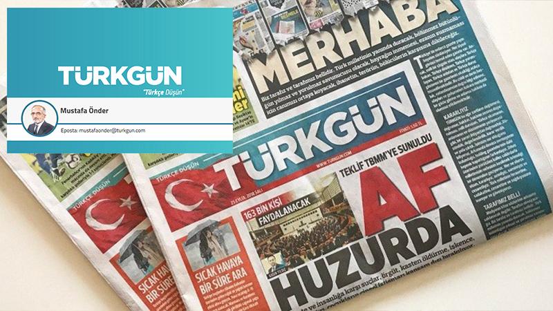 MHP'ye yakınlığıyla bilinen Türkgün gazetesi, AKP'yi eleştiren yazarının yazısını yayından kaldırdı