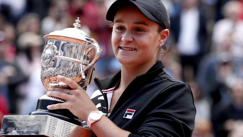 Fransa Açık'ta kadınlarda şampiyon Ashleigh Barty 