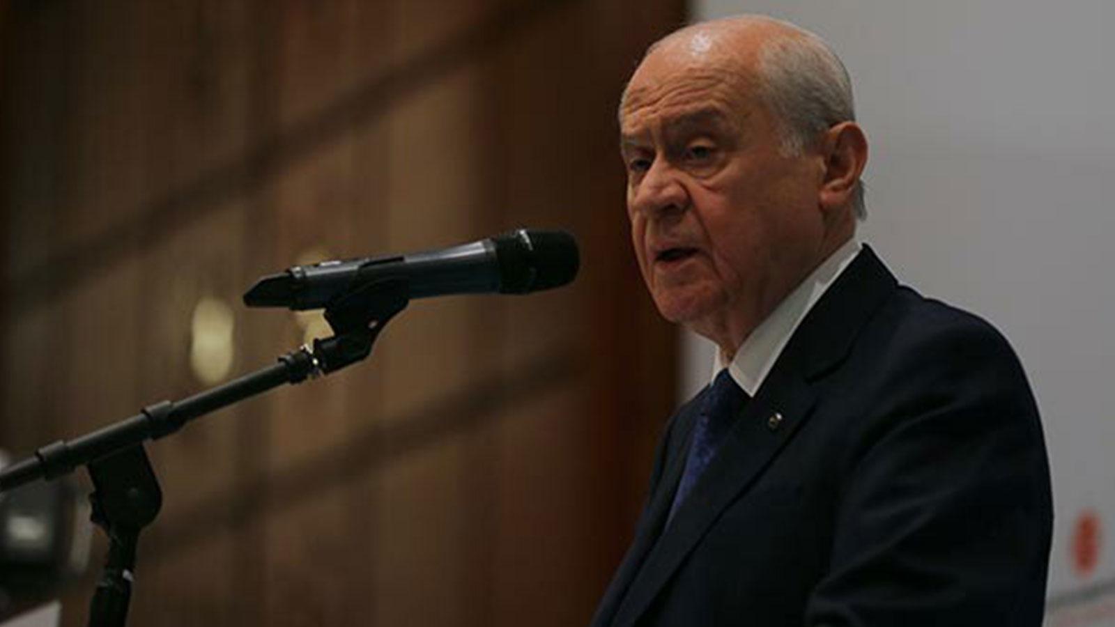 Bahçeli: Terörist başı, HDP’nin istismarına müdahale etmek için tarafsızlık çağrısı yaptı