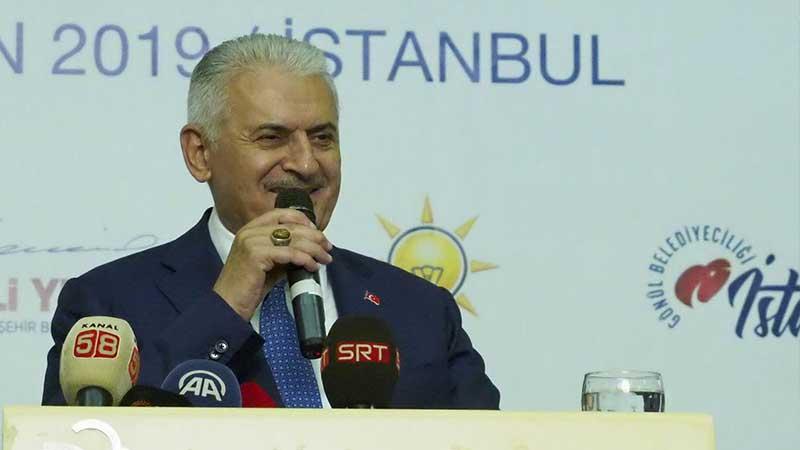 Binali Yıldırım: Bölücü terör örgütü FETÖ, “İstanbul bir sendelesin de, biz de işimize bakalım” diyor