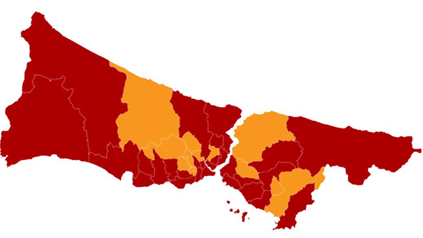 İşte İstanbul'da ilçe ilçe seçim sonuçları