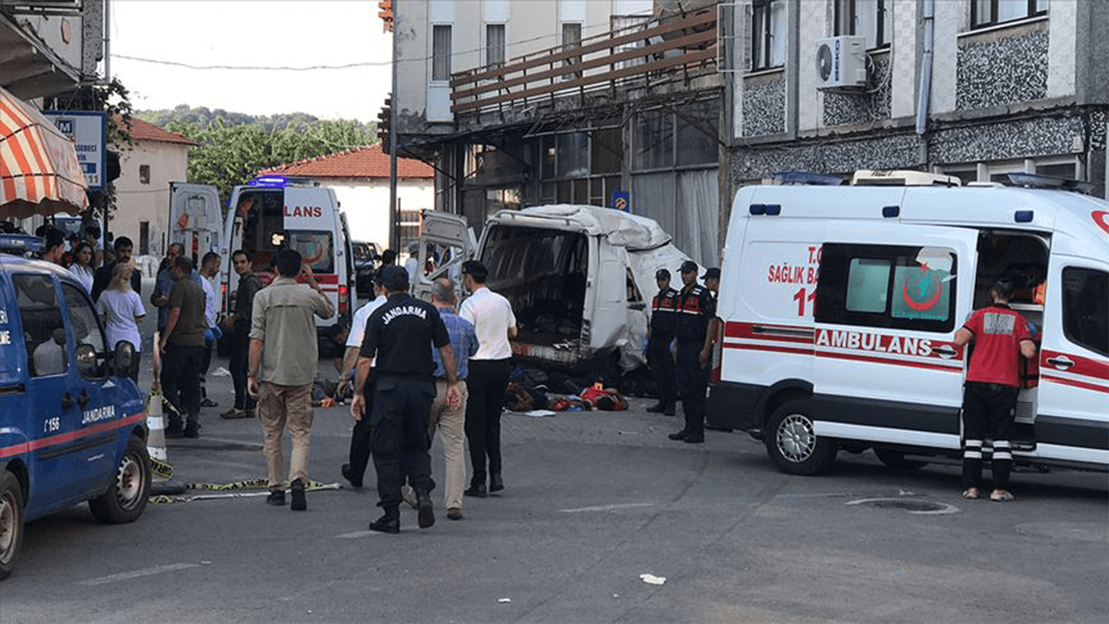 Edirne'de katliam gibi kaza