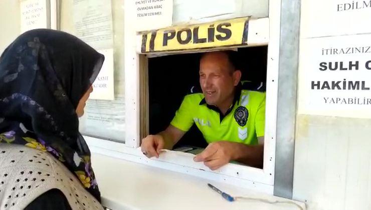 Polis, ehliyeti iptal edilmesine rağmen alkollü şekilde araç kullanan sürücünün arabasını annesine teslim etti