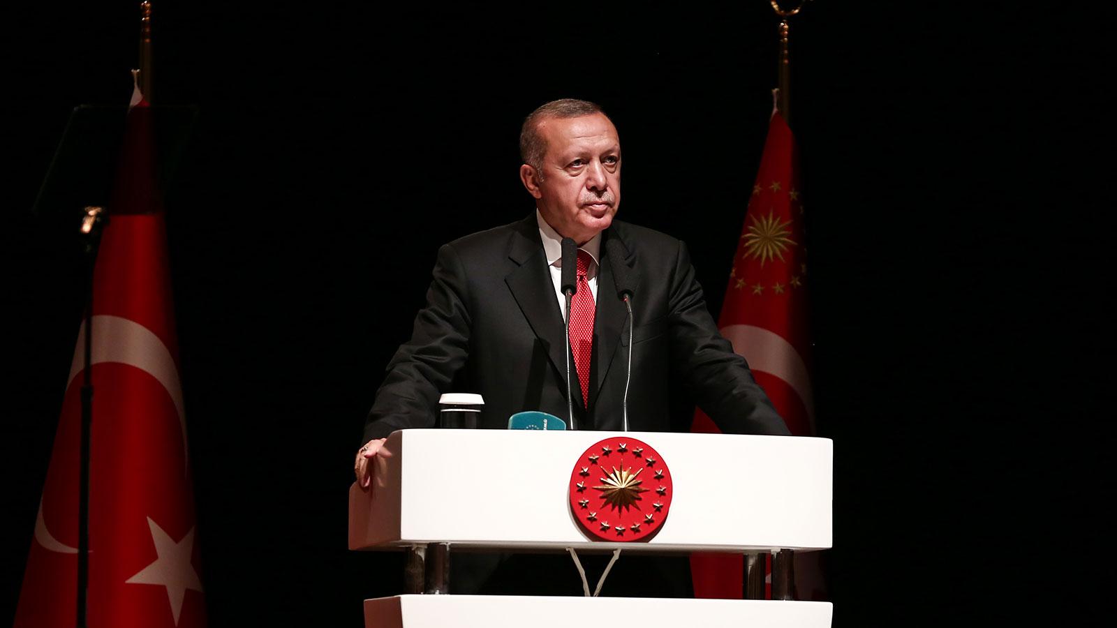 Erdoğan: Uluslararası alanda haklarımızı savundukça maruz kaldığımız ambargoları biliyoruz