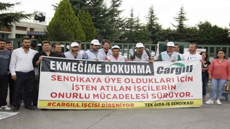 İşe geri dönmek için 449 gündür direnişte olan Cargill işçileri davayı kazandı