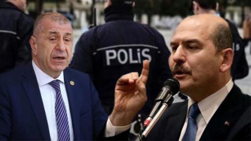 İyi Partili Özdağ'dan İçişleri Bakanı Soylu'ya: Peşime taktığın polisleri çek