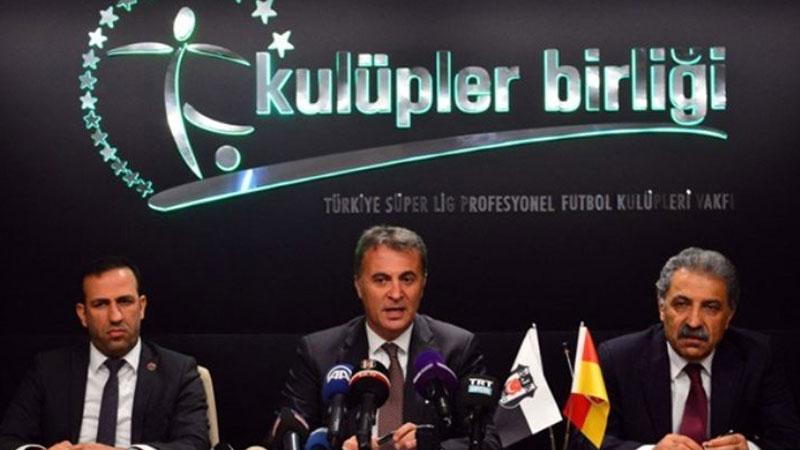 Kulüpler Birliği'nden yayıncı kuruluşa rest