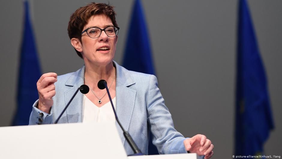 Almanya'nın yeni Savunma Bakanı Kramp-Karrenbauer