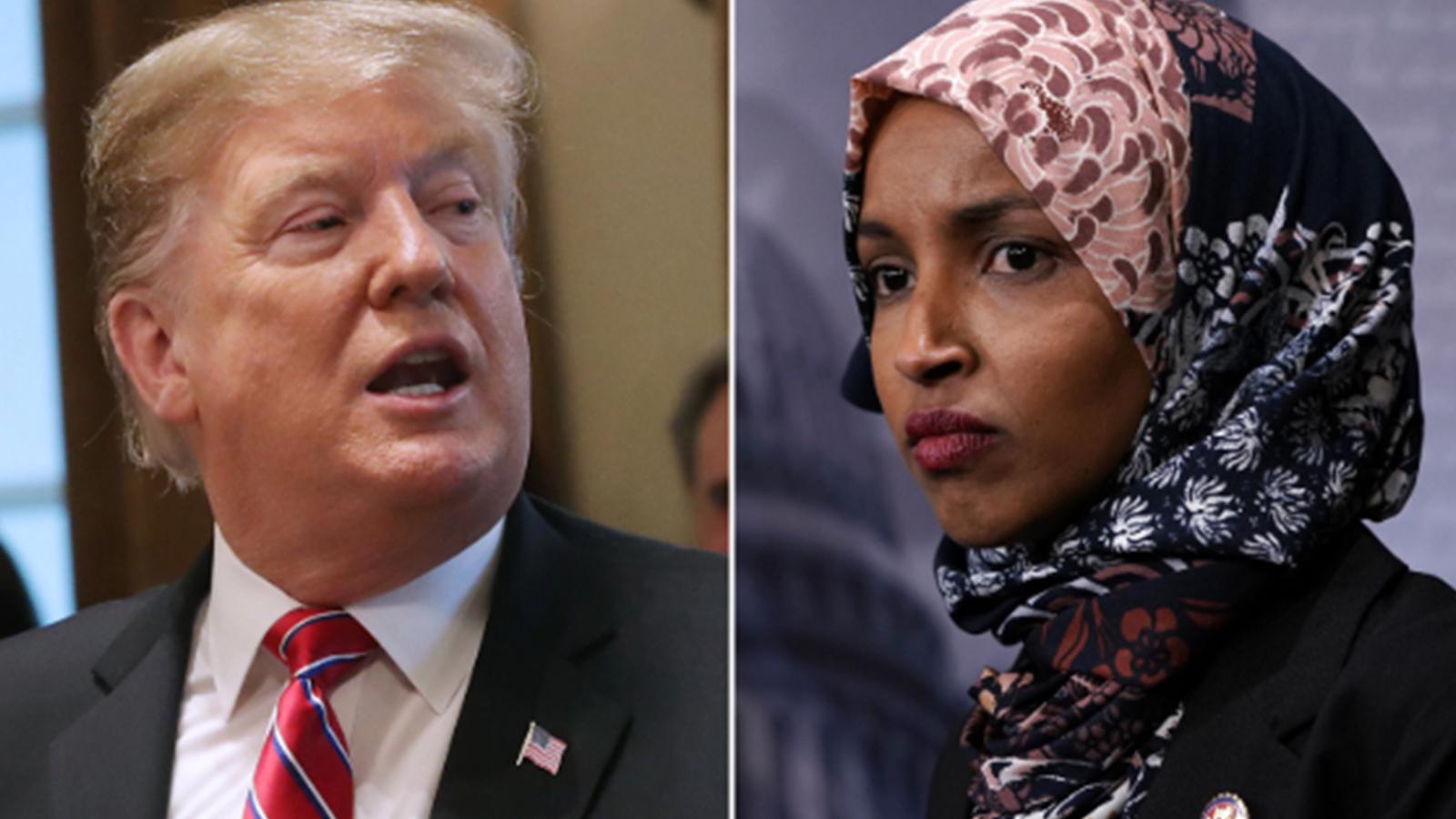 ABD'nin Müslüman Temsilciler Meclisi Üyesi Ilhan Omar: Trump her adımı andığında bana karşı şiddetli körüklüyor 