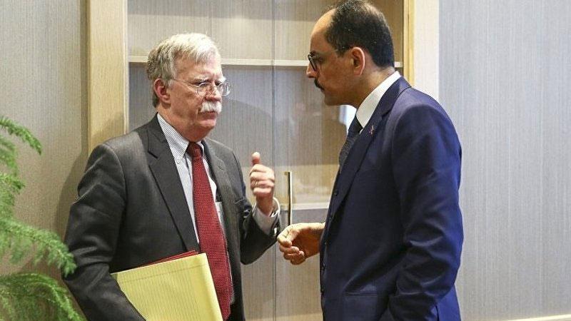 Kalın ile Bolton, F-35'lerin askıya alınması kararını görüştü